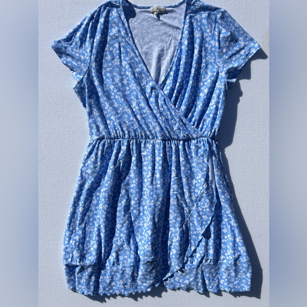 Derek Heart Floral Faux Wrap Dress Size 3X